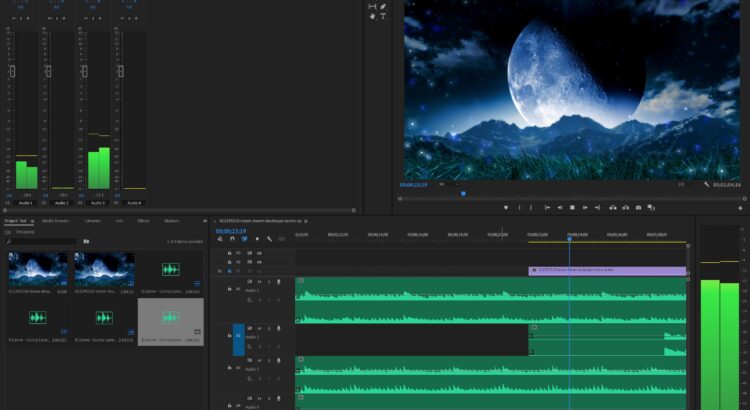 Working with stem files in Adobe Premiere Pro