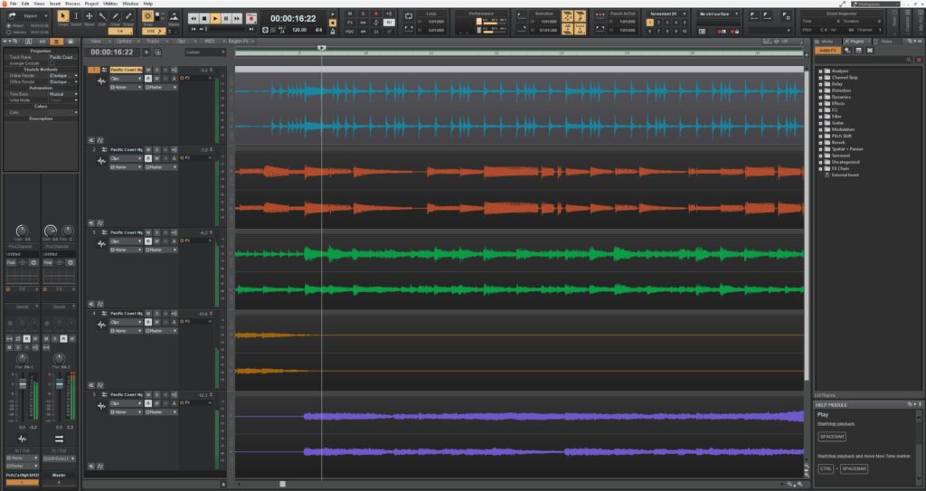 Working with stem files in Cakewalk by Bandlab