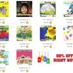 10 volumes of Cool Kids royalty-free children's muisc